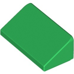 85984-6 Dakpan klein 30 graden 2x1x 2/3 (2 nop breed) groen NIEUW *1B192