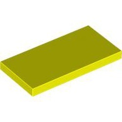 87079-236 Tegel 2x4 neon geel NIEUW *1B137