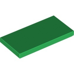 87079-6 Tegel 2x4 groen NIEUW *1B136