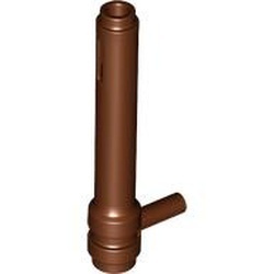 87617-88 Cylinder 1x5 1/2 met hendel bruin, roodachtig NIEUW *