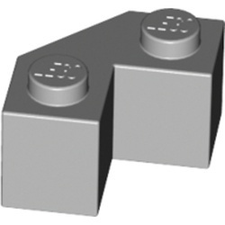 87620-86 Steen 2x2 facet grijs, licht (blauwachtig) NIEUW *1B014