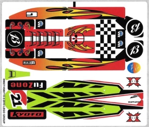 8897stk01 STICKER 8897 Jagged Jaws Reef NIEUW *0S0000