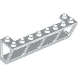 89648-1 Raam 2x8x2 Boot wit NIEUW *