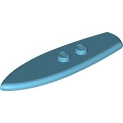 90397-156G Surfbord blauw, middenazuur gebruikt *1E012