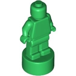 90398-6 Trofee/Ministandbeeld (Minifig) groen NIEUW *0B0000