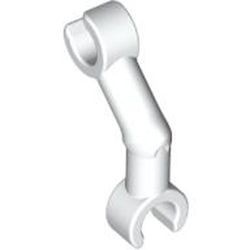 93061-1 Skeletarm gebogen met verticale grip wit NIEUW *0W002