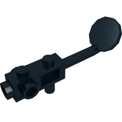 93106-11 Metaaldectector, geen nop op zoekhoofd zwart NIEUW *