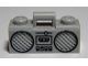 93221pb03-86 Radio- "Gettoblaster" grijs, licht (blauwachtig) NIEUW *0D0000