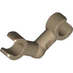 93609-69 Skeletarm gebogen met horizontale grip crème,donker NIEUW *0W002