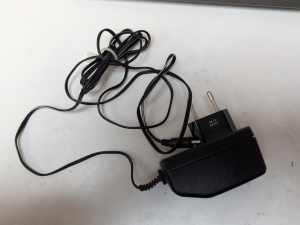 94164-G Electric Power Adapter / Transformer, 100V - 240V / 10V DC (MET STIFT OP GESCHREVEN, ZIE FOTO'S) zwart gebruikt *0B065