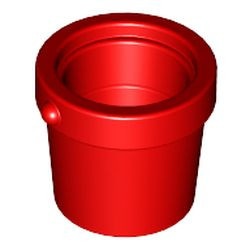 95343-5 Emmer (handvat zie 95344) rood NIEUW *5C073