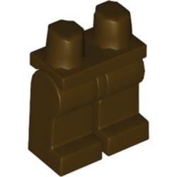 970c00-120 Benen en heupen gelijke kleur bruin, donker NIEUW *2B000