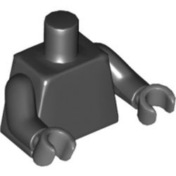 973c045-11 Zwart torso, donkergrijze handen zwart NIEUW *0B0000