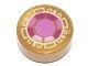 98138pb026-115 Tegel 1x1 ROND met juweel goud, parel NIEUW *0L0000