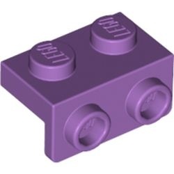 99781-157 Verbindingsplaat 1x2- 1x2 lavender, midden NIEUW *1B256