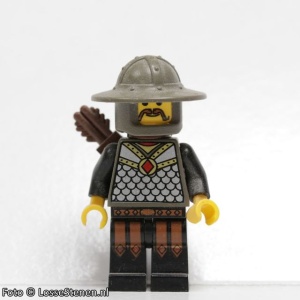 cas247G Knights Kingdom - Knight 2, met Quiver gebruikt *0M0000