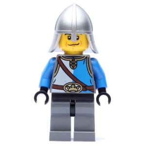 cas530G Castle - Ridder met zilveren helm gebruikt *0M0000