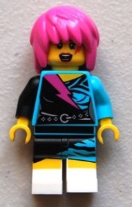 col111 Rocker meisje NIEUW *0M0000