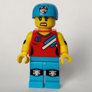col136 Roller Derby meisje NIEUW *0M0000