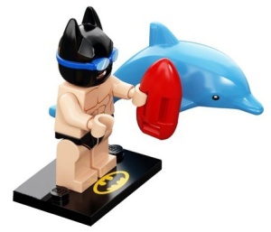 coltlbm2-6 The Batman Movie- Swimsuit Batman met dolfijn NIEUW *0M0000