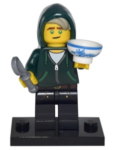 coltlnm-7 The Ninjago Movie- Lloyd Garmadon met lepel en kom NIEUW *0M0000
