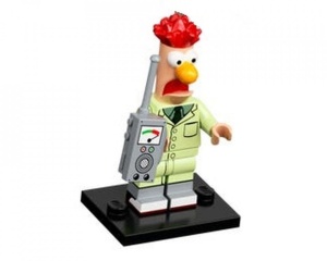coltm-3 MUPPETS: Beaker met semafoon en standaard\ 0M0000 NIEUW *