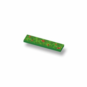 CUS5001 Tegel 1x4 KERSTMIS- Hulst groen NIEUW *0A000