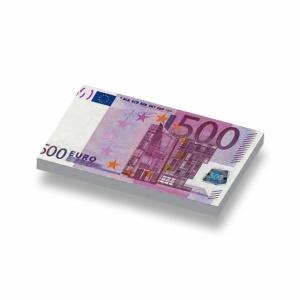 CUSE8166 Tegel 1x2 500 Euro wit *0A000