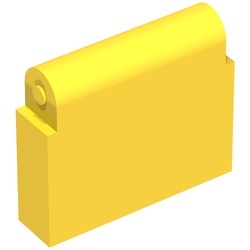 fabah4hinge-3G Autodak draaibaar (steen) geel gebruikt *