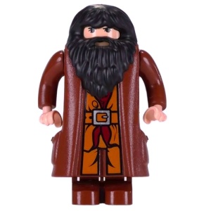hp061G Hagrid, roodbruine jas gebruikt *0M0000