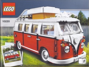 INS10220 10220 BOUWBESCHRIJVING- Volkswagen T1 camper NIEUW *