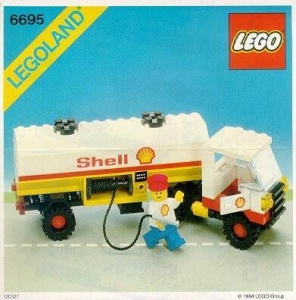 INS6695-G 6695 BOUWBESCHRIJVING- Shell Tanker gebruikt *LOC RBL