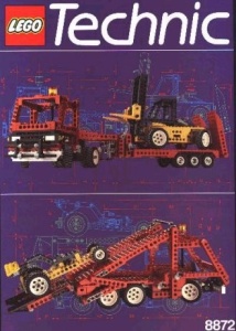 INS8872-G 8872 BOUWBESCHRIJVING- Forklift Transporter gebruikt *