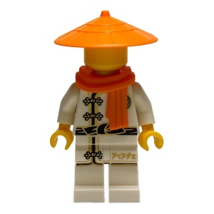 njo344 Ninjago: Mannequin met hoed en sjaal NIEUW *0M0000