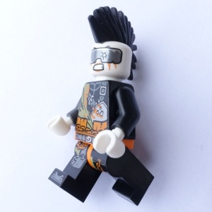 njo478G Ninjago: Jet Jack - Claw marks gebruikt *0M0000
