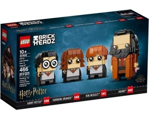 Set 40495-G BrickHeadz Harry, Hermione, Ron & Hagrid, met doos (99% compleet) gebruikt * - Img 2