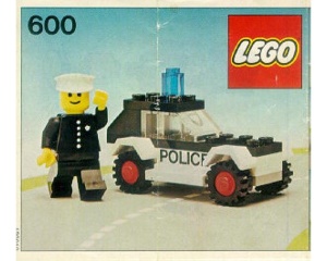 Set 600-2-G Police Patrol, zonder doos gebruikt * - Img 3