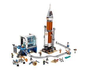 Set 60228-G Deep Space Rocket and Launch Control, zonder doos (99% compleet) gebruikt *
