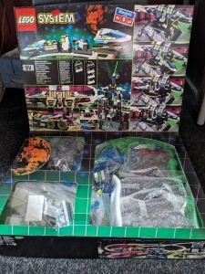 Set 6991-G Set 6991 Monorail Transport Base (99% compleet) Met doos en bouwbeschrijving gebruikt * - Img 2