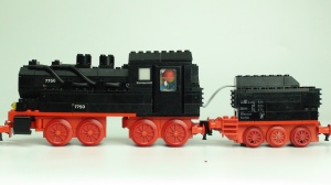 Set 7750 Stoomlok met tender met 12v motor (1) - Img 1