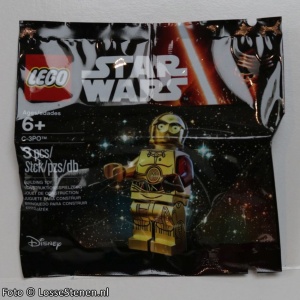 sw0653 Star Wars: C-3PO Donkerrode armen (wordt geleverd in polybag) NIEUW *0M0000 - Img 3