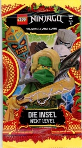 VZ NIN06NL Verzamelkaarten: Ninjago Serie 6 next level DIE INSEL, pakje van 5 kaarten. NIEUW *
