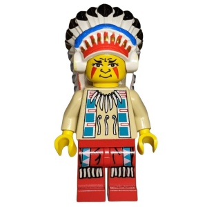 ww017G Wild West- Indiaan Chief gebruikt *0M0000