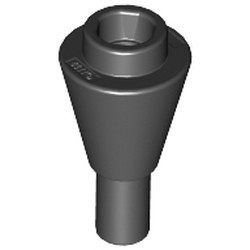 11610-11 IJshoorntje zwart NIEUW *0W008