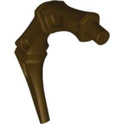 15064-120 Poot/klauw voor dier bruin, donker NIEUW *0D000