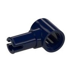 15100-63 Technic, Pin met frictie EN PINGAT (bus) blauw, donker NIEUW *1A068