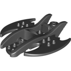17048-11 DUPLO Batwing body zwart NIEUW *