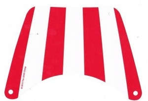 19939-1 Zeil 19x13 top wit NIEUW *5D000