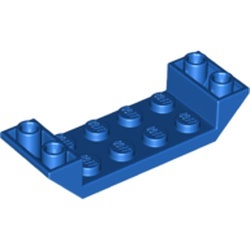 22889-7 Omgekeerde dakpan 45 graden 2x6 dubbel met 2x4 uitsnede blauw NIEUW *1L000