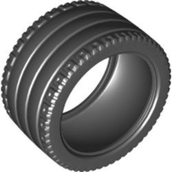 23799-11 Band 81.6x44ZR (PAKKETPOST) zwart NIEUW *